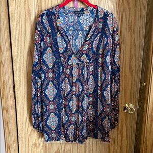 Signature Studio Multicolor Patterned Blouse